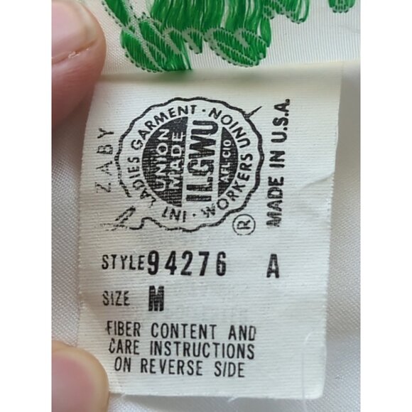 Vintage Julie of Slumbertogs Nightgown Size M Gown Made In USA Union Tag-lp - Picture 5 of 12